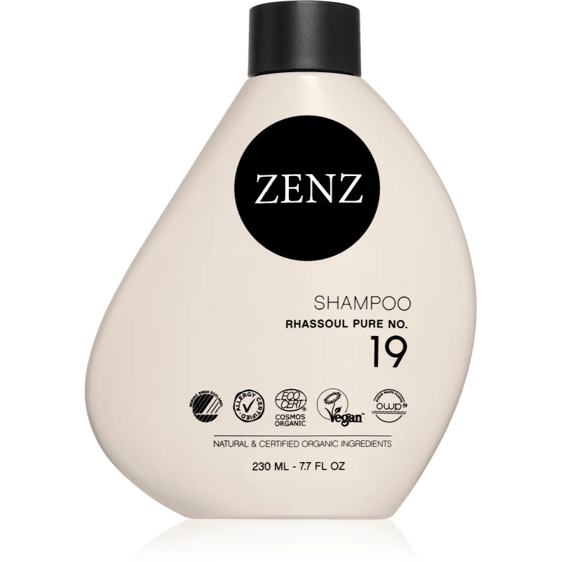 ZENZ Organic Rhassoul Pure No. 19 хидратиращ шампоан с ефект на балсам 230 мл.