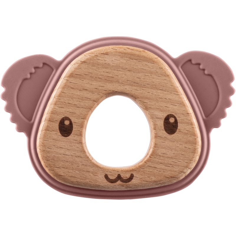 Zopa Silicone Teether Koala гризалка Old Pink 1 бр. на ниска цена