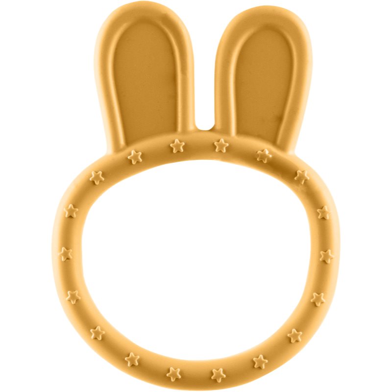 Zopa Silicone Teether Rabbit гризалка Mustard Yellow 1 бр. на ниска цена