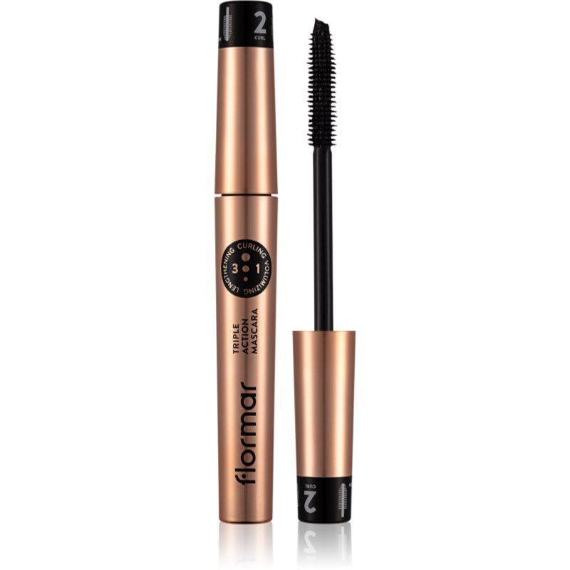 flormar Triple Action Mascara подхранваща спирала 3 в 1 8 мл. на ниска цена