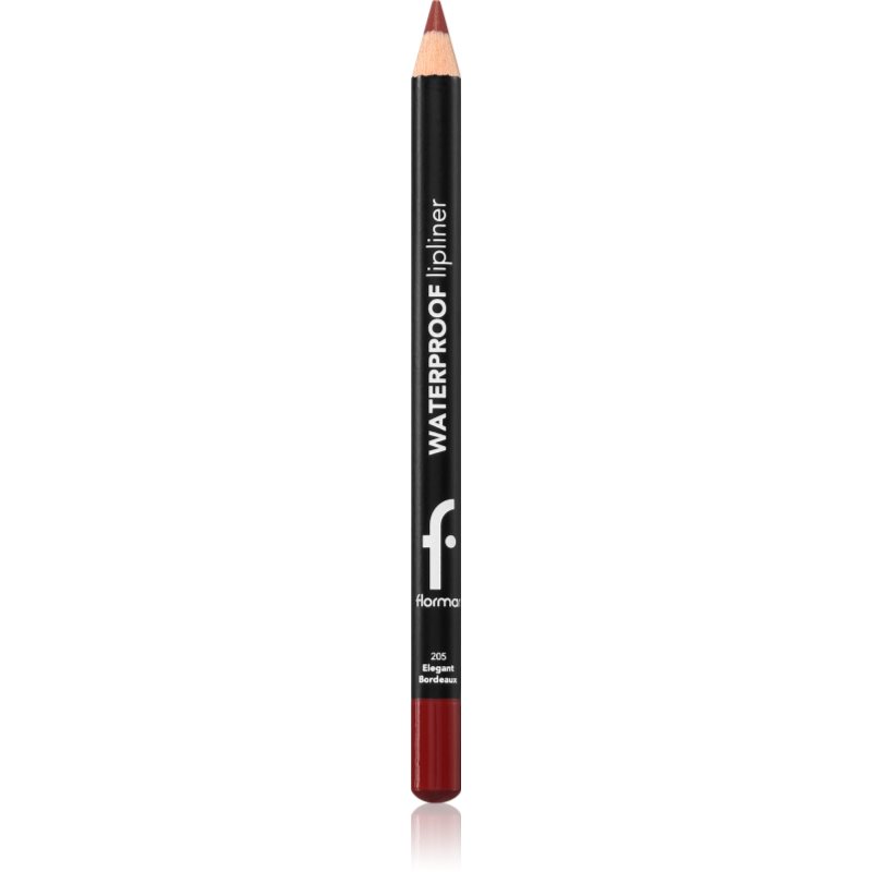 flormar Waterproof Lipliner водоустойчив молив за устни цвят 205 Elegant Bordeaux 1.14 гр.