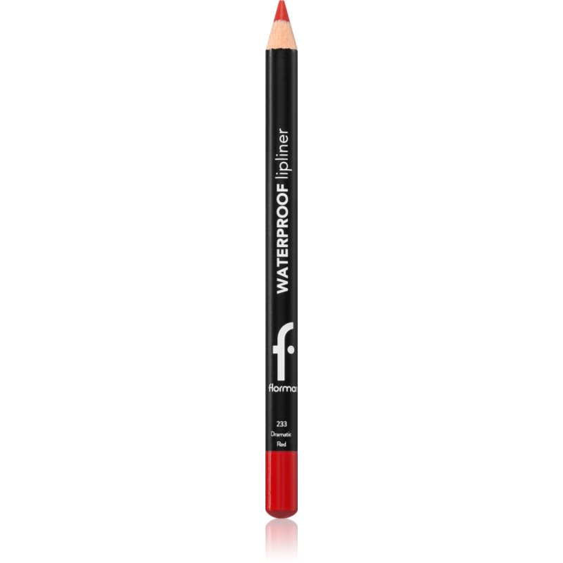 flormar Waterproof Lipliner водоустойчив молив за устни цвят 233 Dramatic Red 1.14 гр.